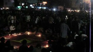 Mass protest in Shahbagh, Dhaka, Bangladesh