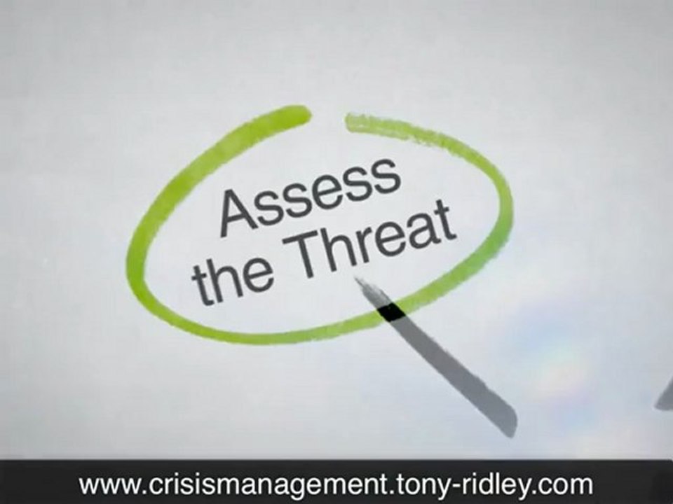 Crisis management and leadership video training: Lesson 20