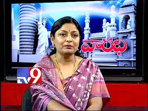 Congress leader Padmaja Reddy on AP politics with NRIs - Varadhi - USA - Part 3