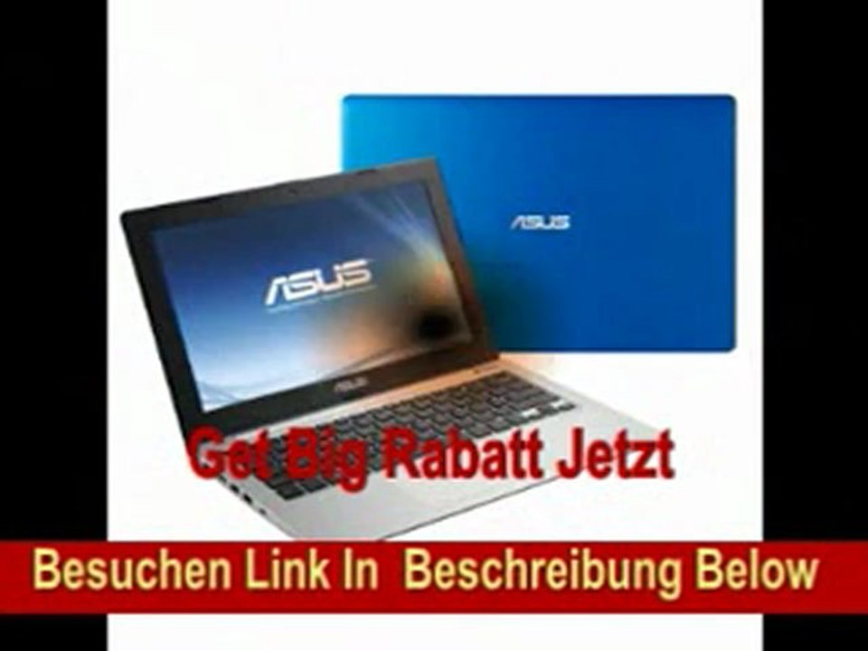 Asus F201E-KX067H 29,5cm (11,6 Zoll) Netbook (Intel Celeron 847, 1,1 GHz, 4 GB RAM, 500 GB HDD, Intel HD, Win 8) blau