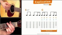 Jouer Wonderwall à la guitare - Explication détaillée