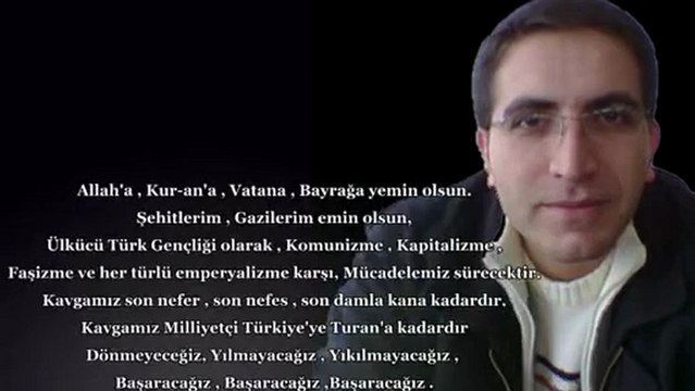 Ali Aksoy - Ülkücü Yemini