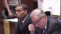 Rihanna Supports Chris Brown in Court