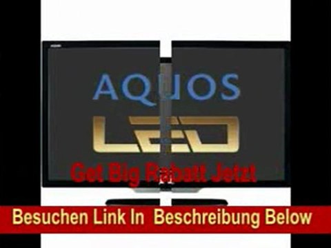 Sharp LC46LE542E 117 cm (46 Zoll) LED-Backlight-Fernseher, Energieeffizienzklasse A+ (Full-HD, 100Hz, DVB-T/C/S2, InternetTV) schwarz