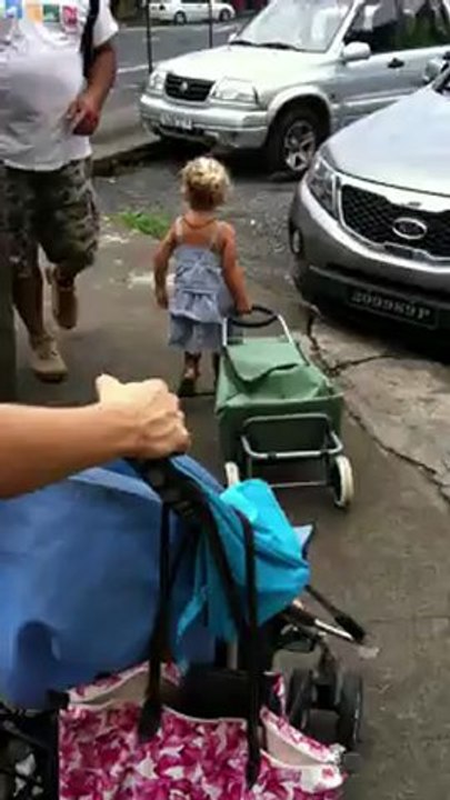 Un jour je vais au marché