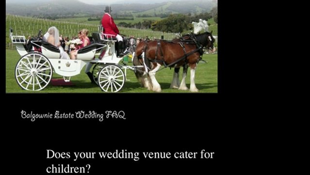 Yarra Valley Weddings Frequently Asked Questions Q2...