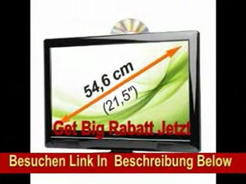 MEDION P12046 21,5 / 54,6cm FULL HD LED LCD TV DVB-T DVB-C DVD USB MKV MPEG4 Videowiedergabe vieler Formate über DVD und USB