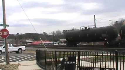Norfolk Southern mixed freight northwest htrough Austell Ga.