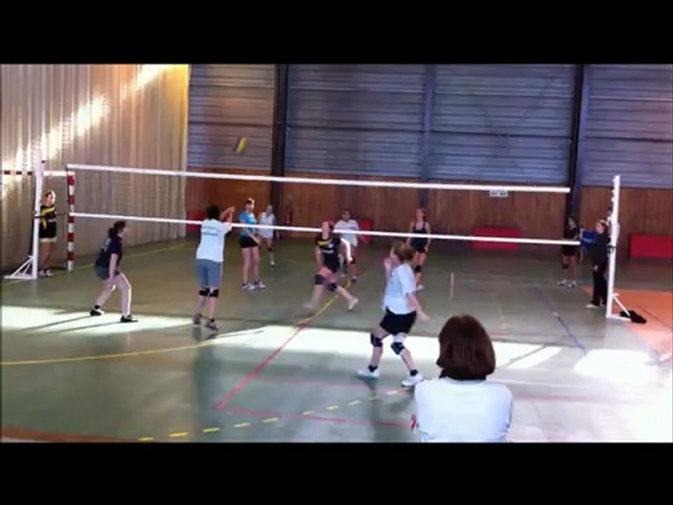 Rencontres du 7 février 2013 à l'UB : hand, volley et gym