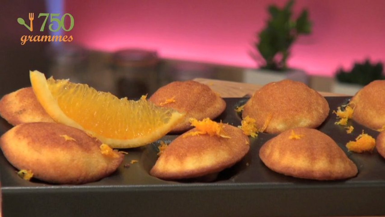 Recette de Madeleines à l'orange - 750 Grammes