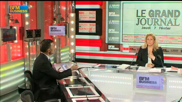 Bernard Charlès, DG de Dassault Systèmes - 7 février - BFM : Le Grand Journal 1/4