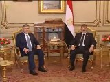 Cumhurbaşkanı Gül ve Mısır Cumhurbaşkanı Mursi Başbaşa Görüştü