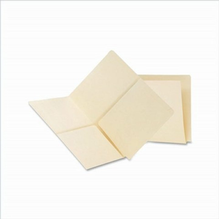 Smead Straight Cut End Tab Pocket Folder