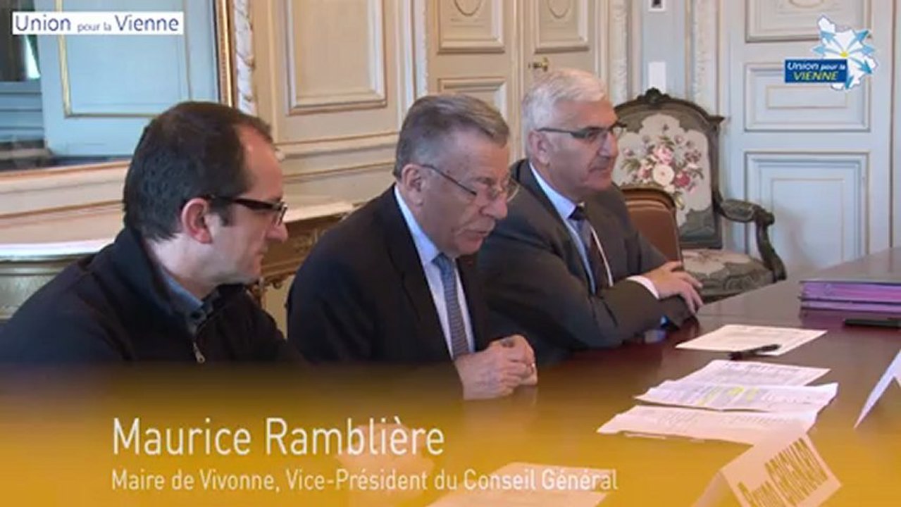 Signature de convention avec les grands clubs sportifs de la Vienne