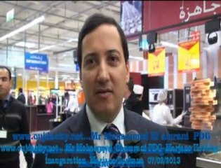 Mr mohammed El amrani PDG holding marjane  / inauguration Marjane - Berkane  le 07/03/2013