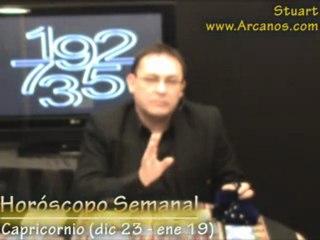 Horoscopo Capricornio 19 al 25 de julio 2009 - Tarot