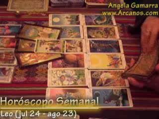 Horoscopo Leo 21 al 27 de junio 2009 - Tarot