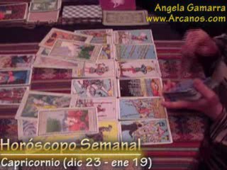 Horoscopo Capricornio del 17 al 23 de mayo 2009 - Tarot