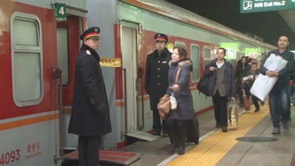 Chine: le périple de Mme Chen pour un nouvel an en famille