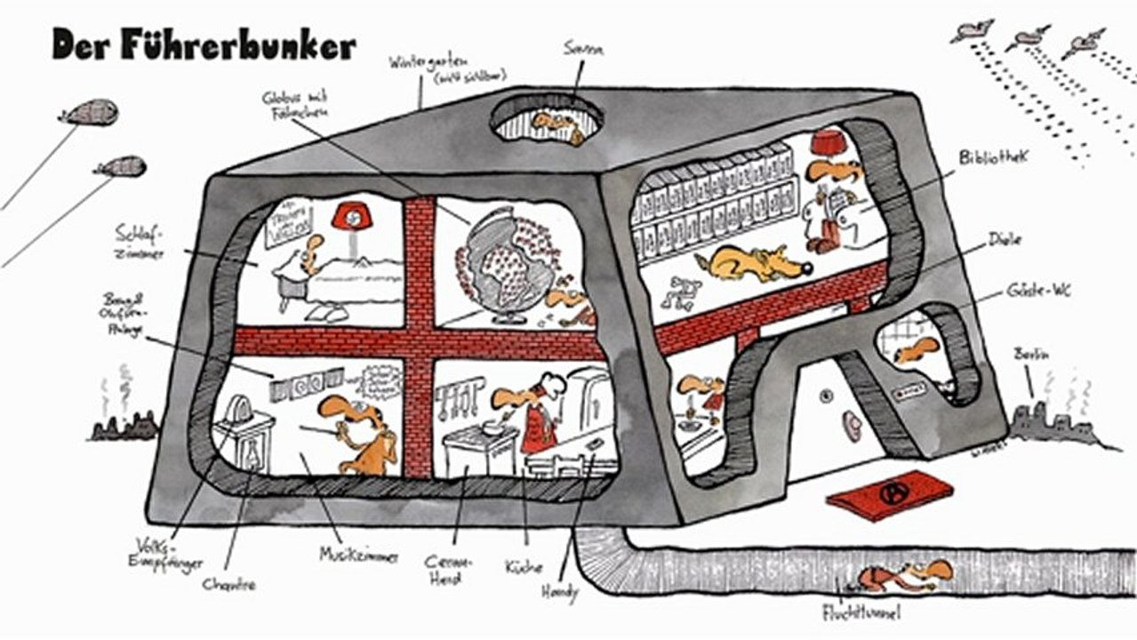 Walter Moers: So hockt man im Bonker