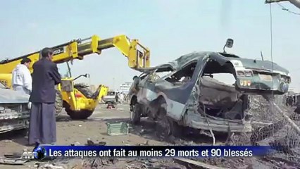 Irak: 29 morts dans une vague d'attentats