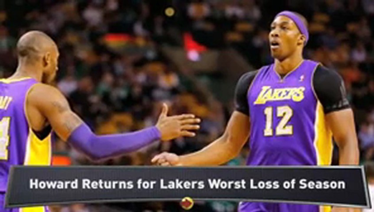Celtics Drop Lakers in Howard's Return