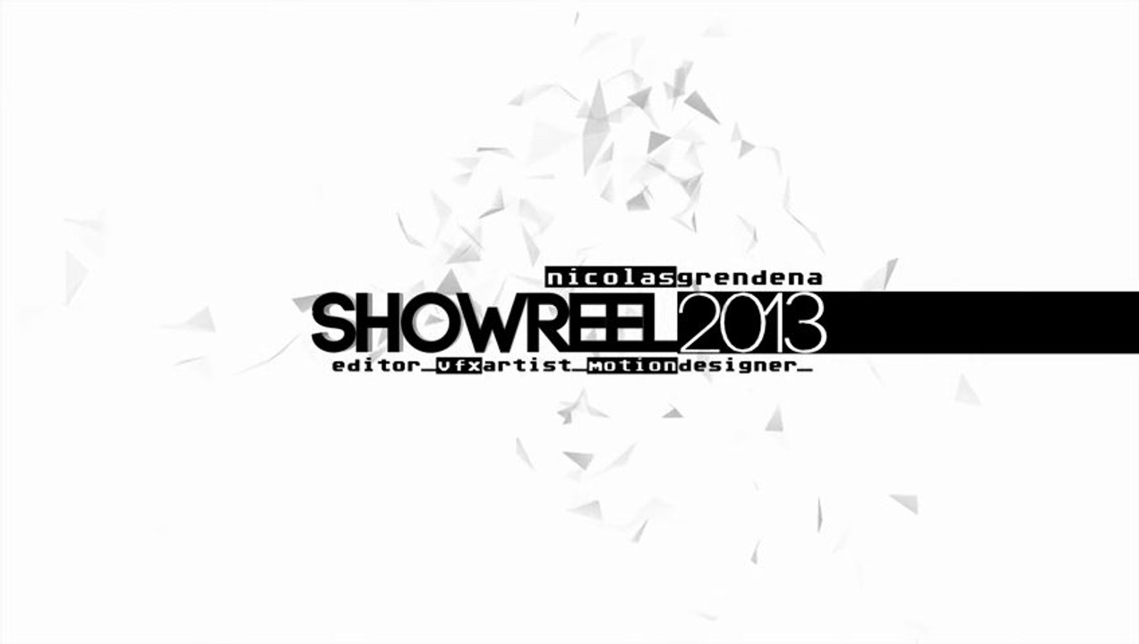 Showreel - 2013