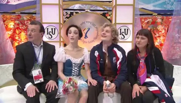 Meryl Davis & Charlie White - 2013 Four Continents Figure Skating Championships - Short Dance