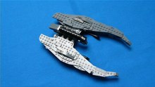 How to build the LEGO Cylon Raider from Battlestar Galactica