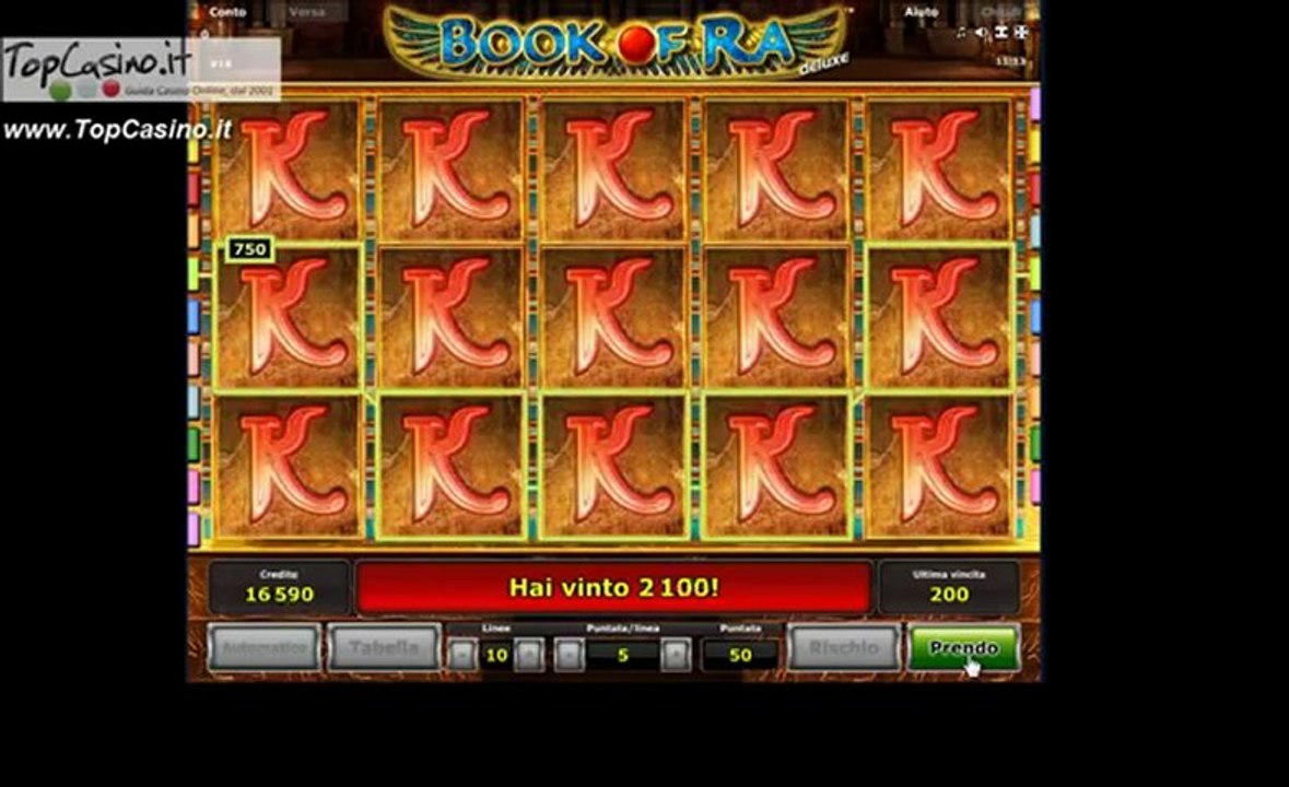 Slot machine, vlt slot Book of Ra online italia