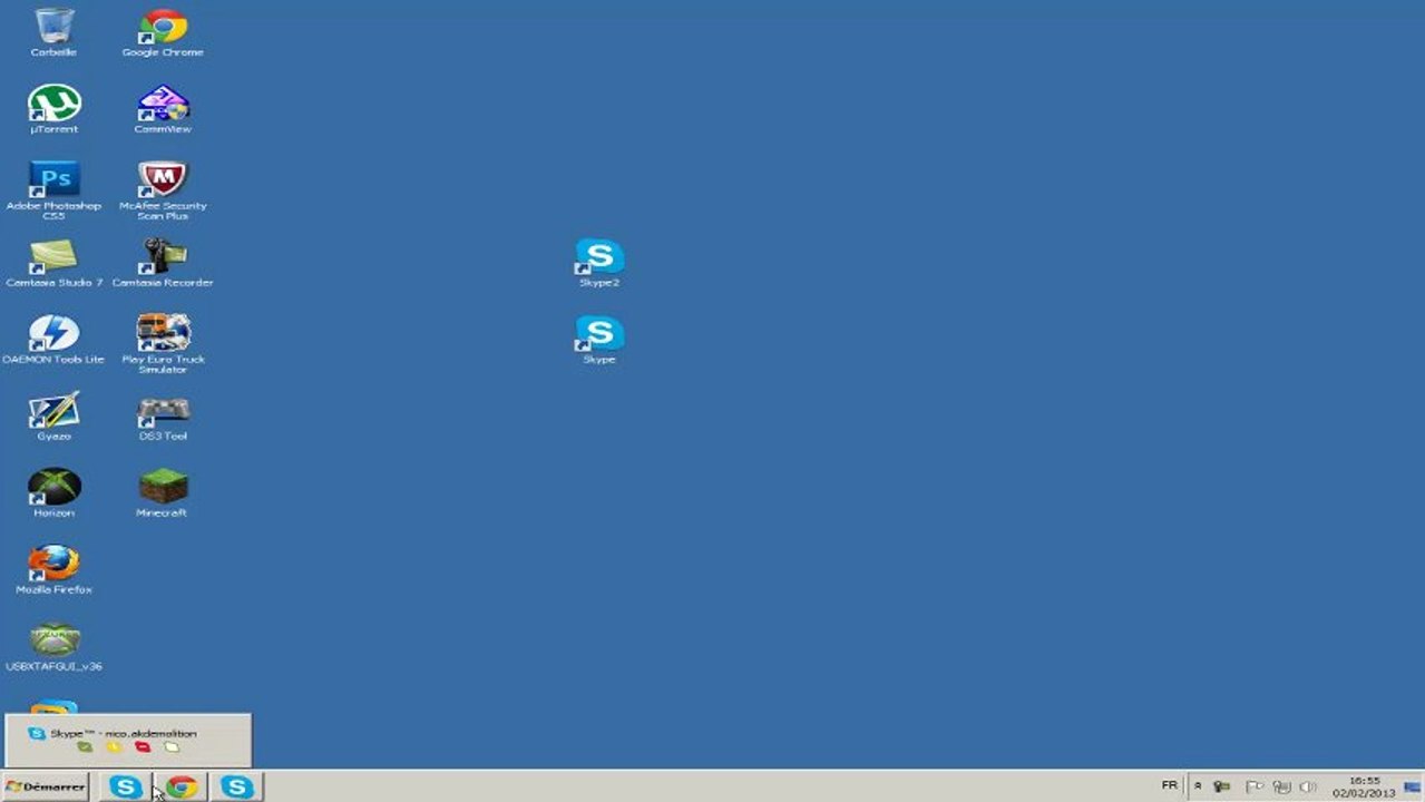 tuto faire freeze skype