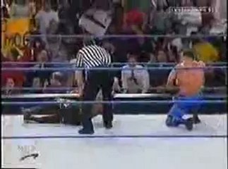 Chris Benoit vs The Radicalz (Gauntlet Match) - SmackDown (03_08_01)