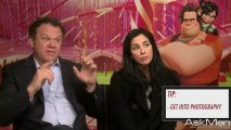 John C Reilly & Sarah Silverman - Wreck-It Ralph Interview Video