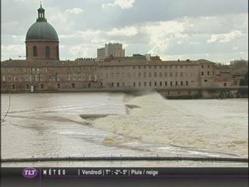 Météo : Orage, vents et pluie à Toulouse