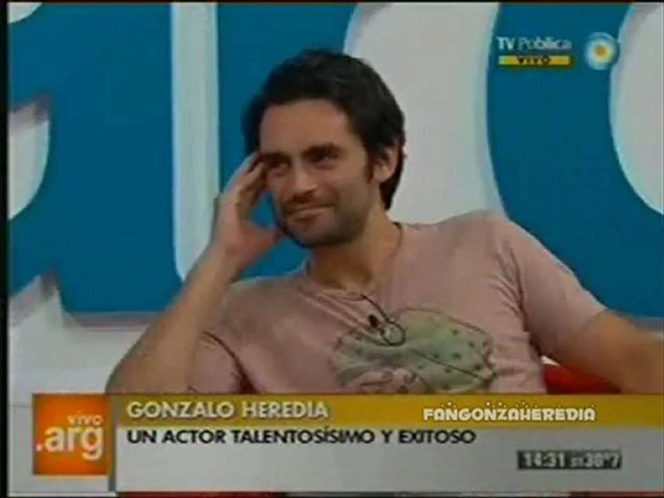 Gonzalo Heredia Vivo en Argentina "El don de la palabra"