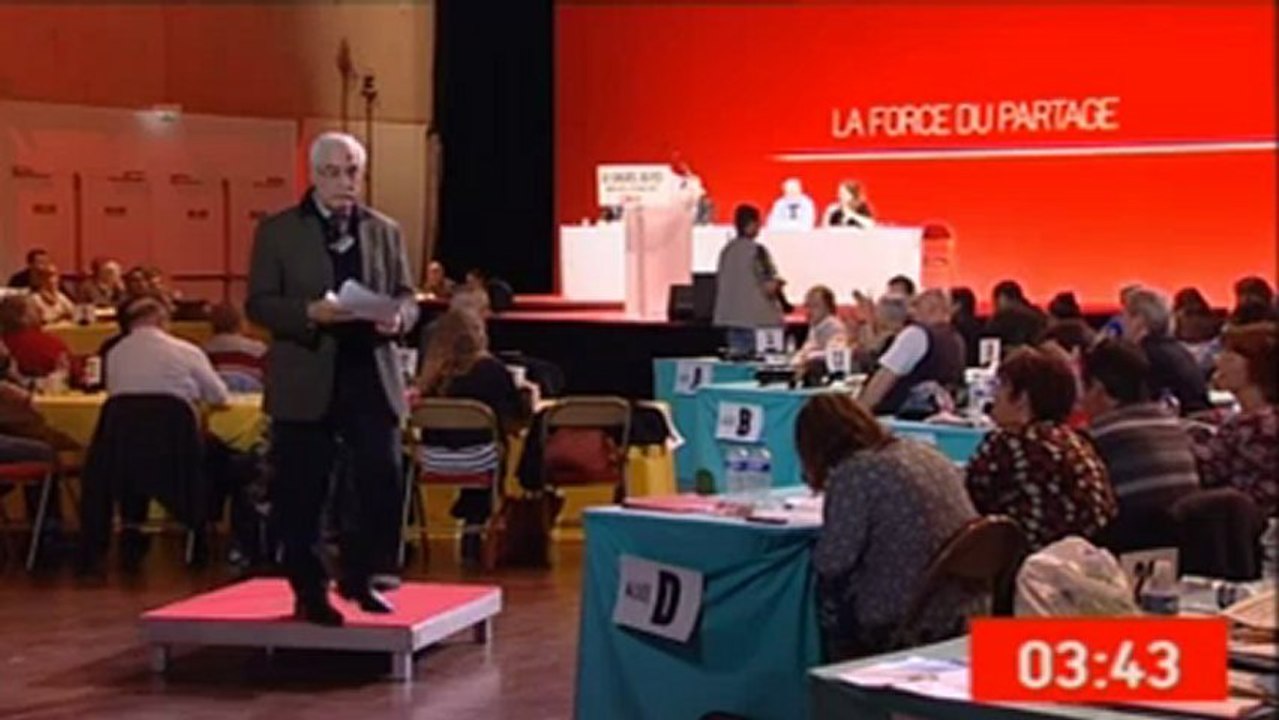36e Congrès du PCF 7/10 02 2013 - fragment 06 sur ..