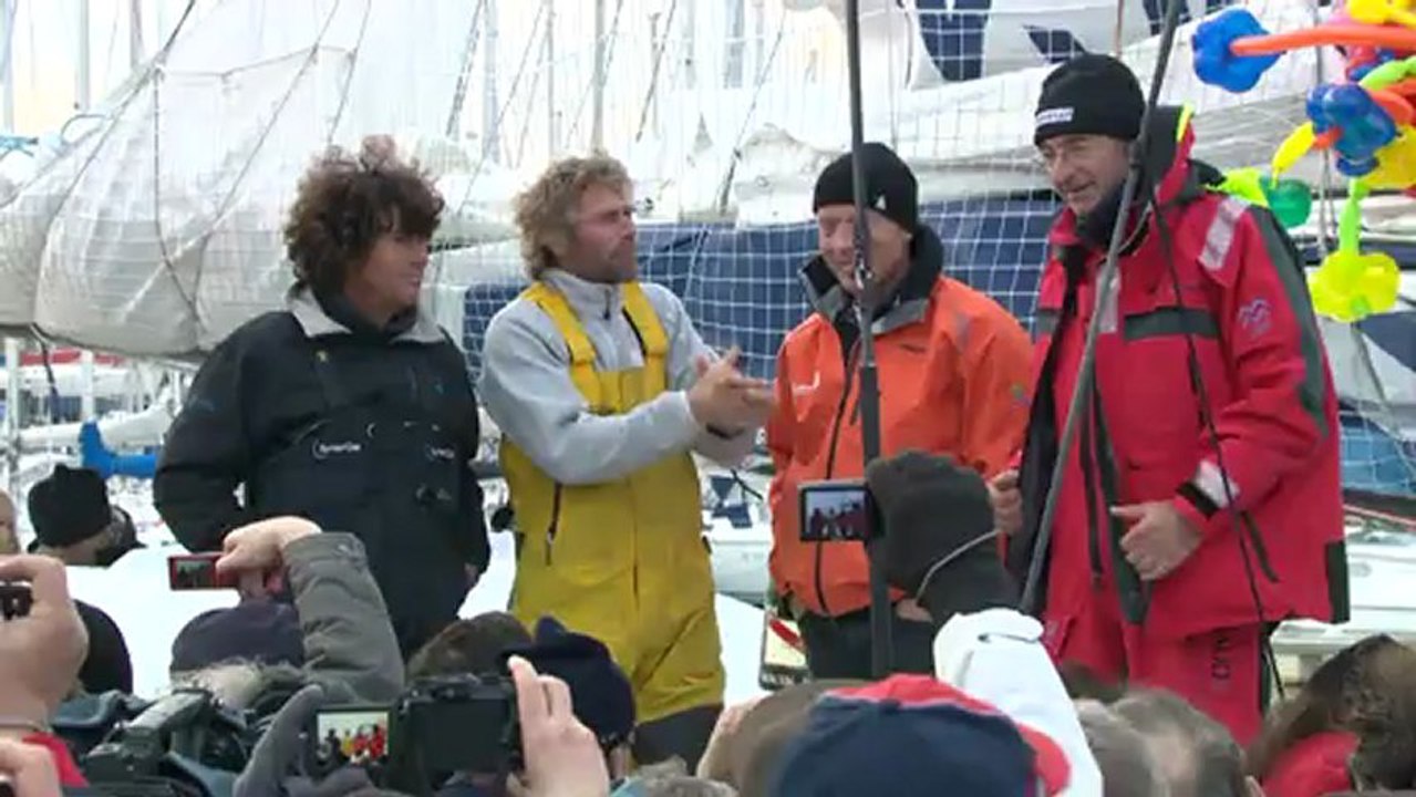 Dominique Wavre, 7ème du Vendée Globe