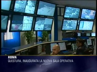 Questura di Roma, la nuova sala operativa