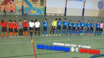 Iniciados 2012-2013 | Futsal | GDCSMC  5-1  Chelo | Resumo