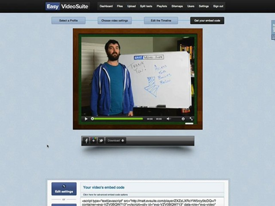 "Video Marketing Software" - "Easy Video Player" - "Easy Video Suite"