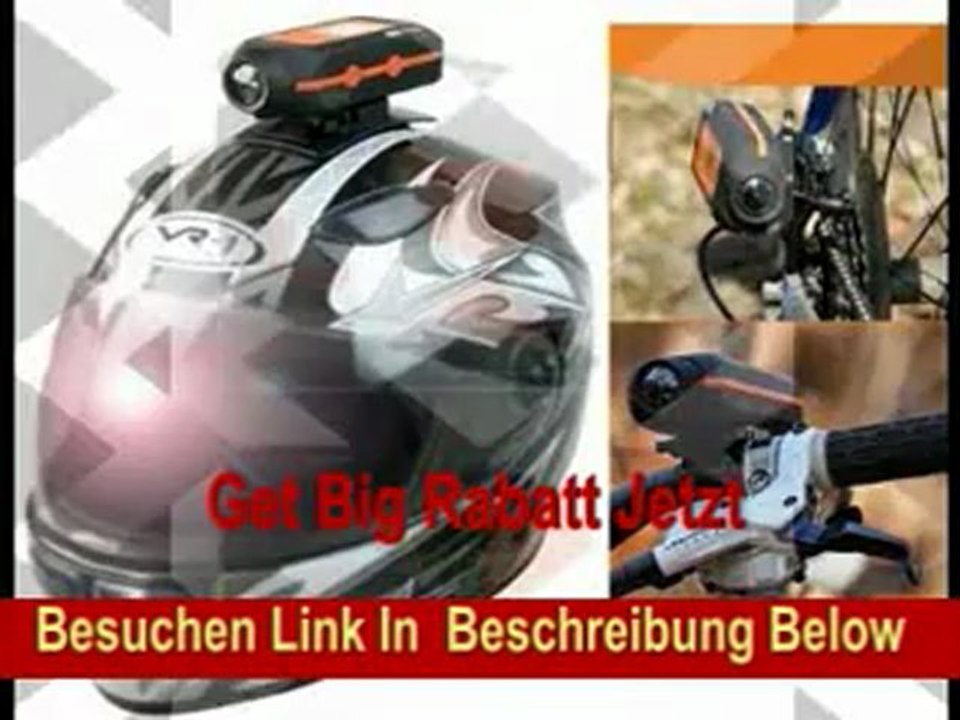 Extreme HD 119 FULL HD 1080p Action Sport Kamera Racing Camcorder Digital Video Helmkamera 1,5" LCD Display für Auto Motorrad Bike