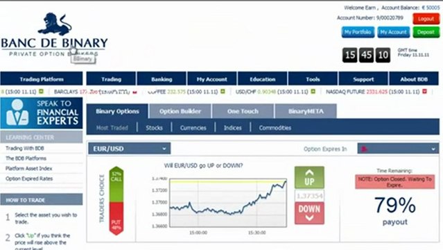 How To Use Traders Choice And Banc de Binary Broker To Profit With Binary Options