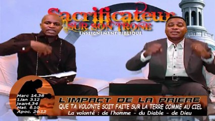 Ap. Théophile Bubi : " L'IMPACT DE LA PRIERE " 06
