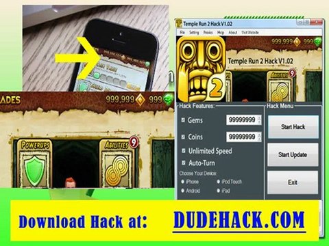 Working Temple Run 2 Hack Fast Speed No JailBreaking 2013