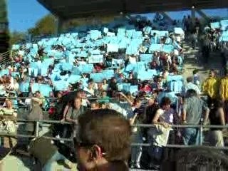 Préparation du grand TIFO AB-ST