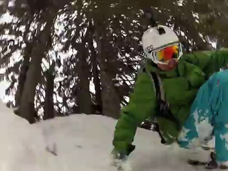 Go pro - Ski Chatel - Hors piste