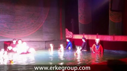 ERKE Marine, Su Kuklaları Dansı - Hanoi Vietnam