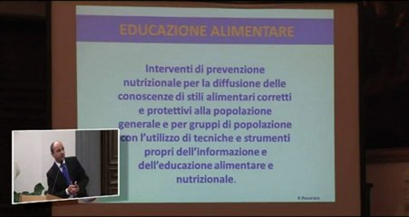 P. PECORARO - Il biologo nutrizionista è un operatore sanitario?