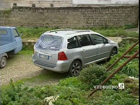Gli effetti della tromba d'aria a Matera
