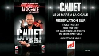 Cauet sur scène !